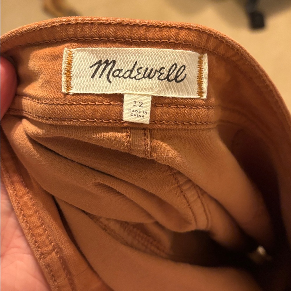 Madewell Velveteen A-Line Mini Skirt - Picture 4 of 4
